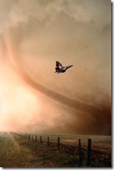 tornado and butterfly